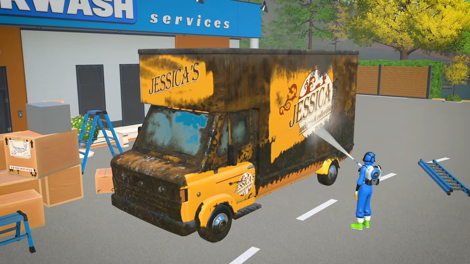 リークされたトレーラーによると、10月23日に開催されるPowerWash Simulator2